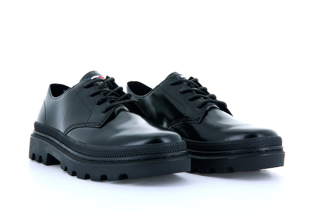 Zapatos Bajos Palladium PALLATROOPER OX-1 Mujer Negras | Costa Rica-42678